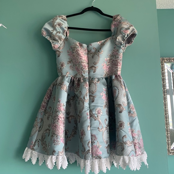 Baroque Corset Mini Dress - Picture 3 of 5